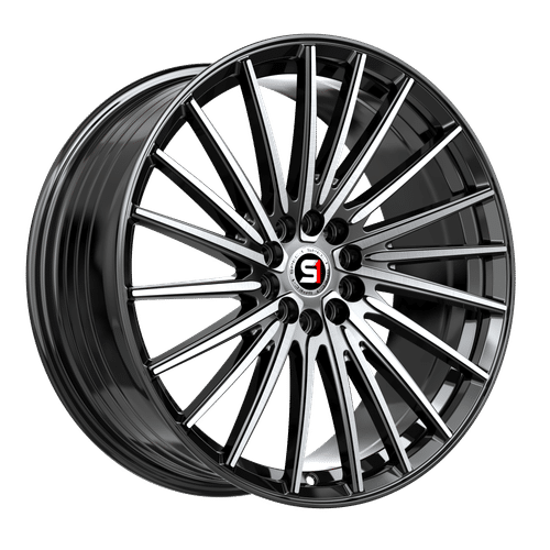 SPEC-1 RACING SP-68BM 17×7.5 5×105/5×114.3 ET42 73.1 Gloss Black Machined