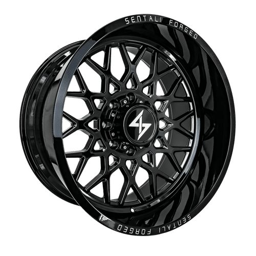 Sentali Forged SF-5 22×10 6×139.7 ET-24 106.2 Gloss Black