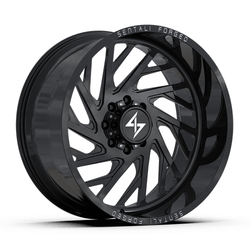 Sentali Forged SF7GB 22×14 5×139.7 ET-76 77.8 Gloss Black