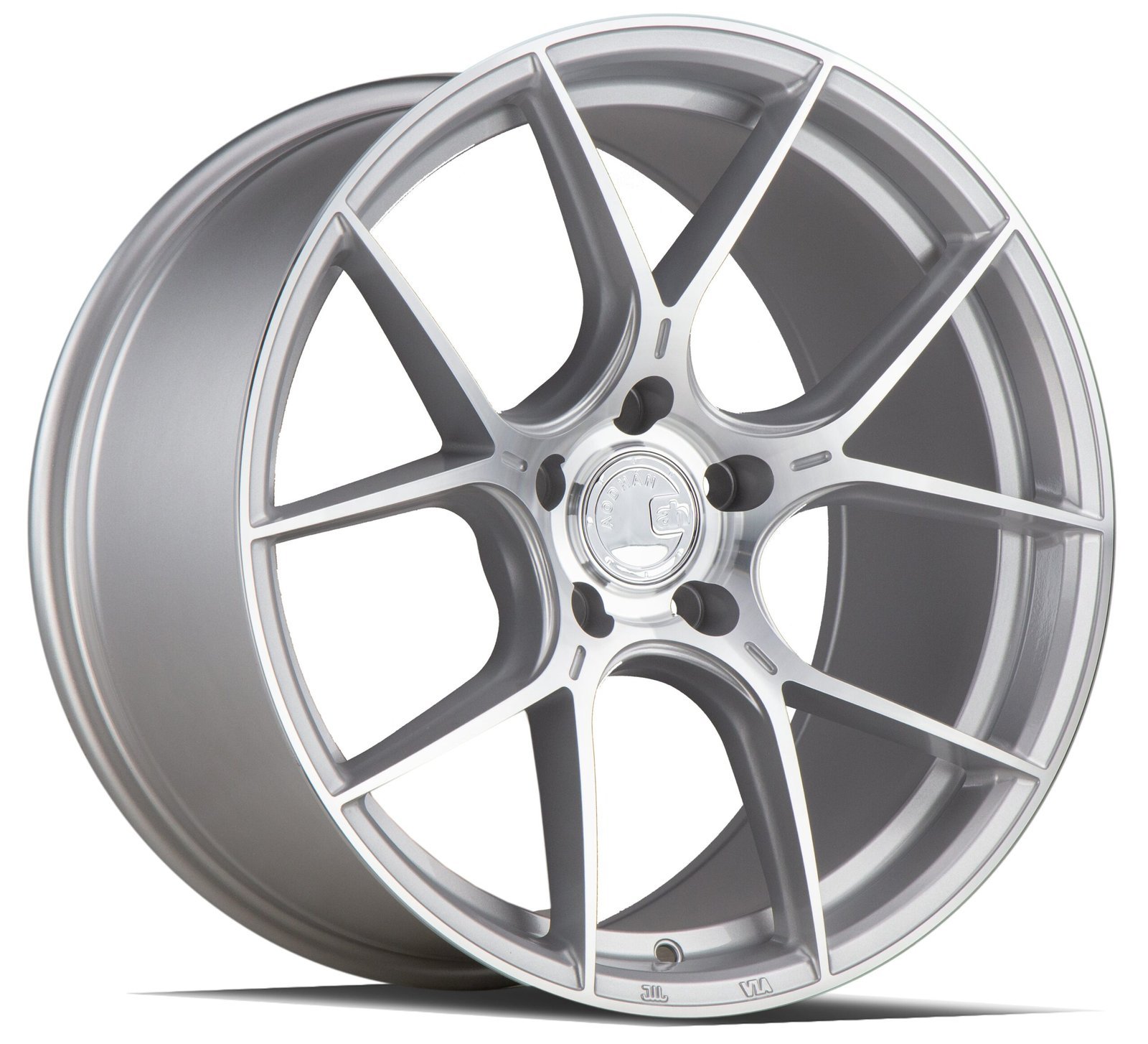 Aodhan AH-11 18×8.5 5×120 +35 72.6 Gloss Silver Machined Face