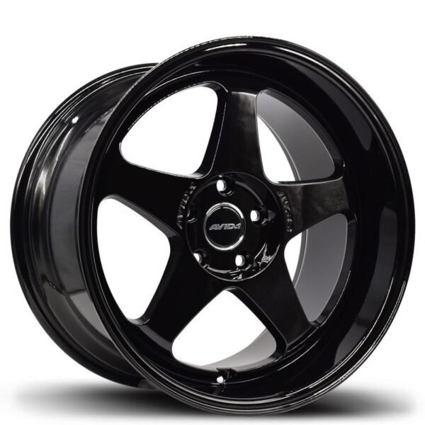 AVID.1 AV-42 18x8.5 5X114.3 ET35 73.1 Gloss Black - Image 2