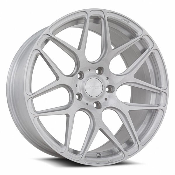 MRR FS1 20x10 5x112 ET25 66.6 Brushed Clear