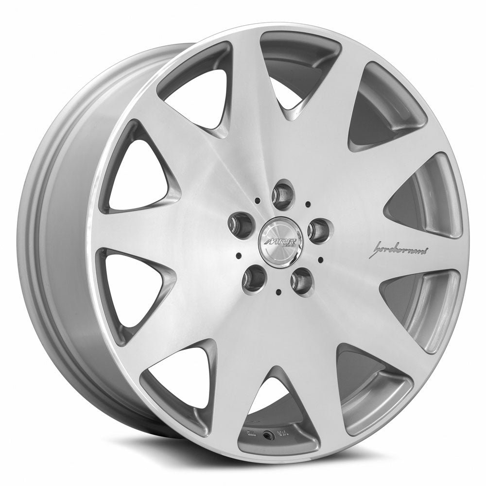MRR HR3 20×8.5 5×112 ET35 73.1 Silver Machine Face