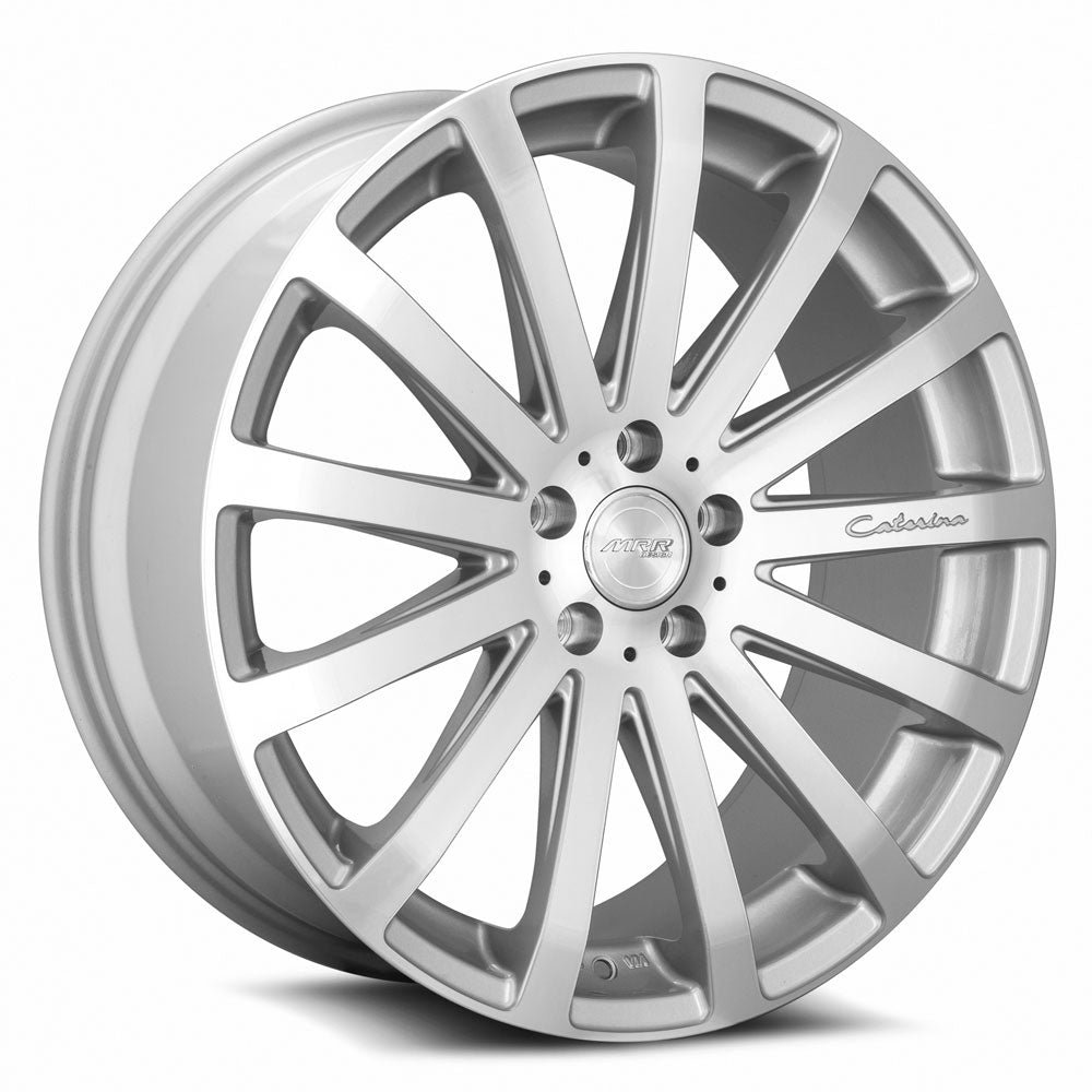 MRR HR9 19×9.5 5×112 ET35 66.6 Silver Machine Face
