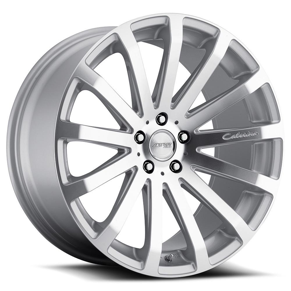 MRR HR9 20×8.5 5×114.3 ET35 73.1 Silver Machine Face