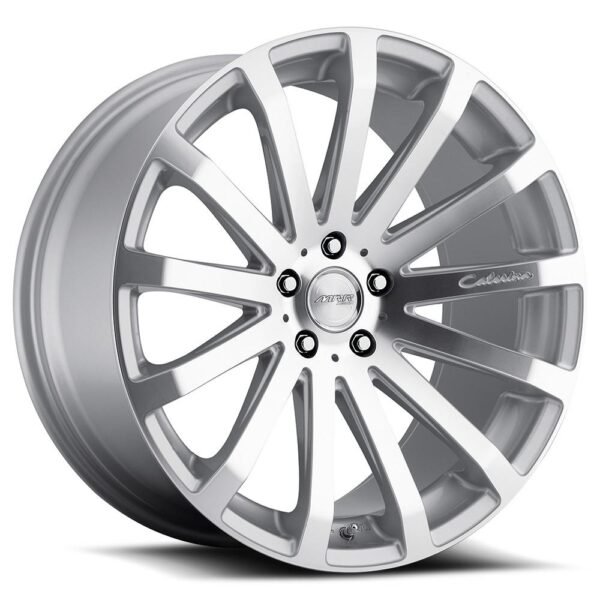 MRR HR9 20x8.5 5x108 ET35 73.1 Silver Machine Face