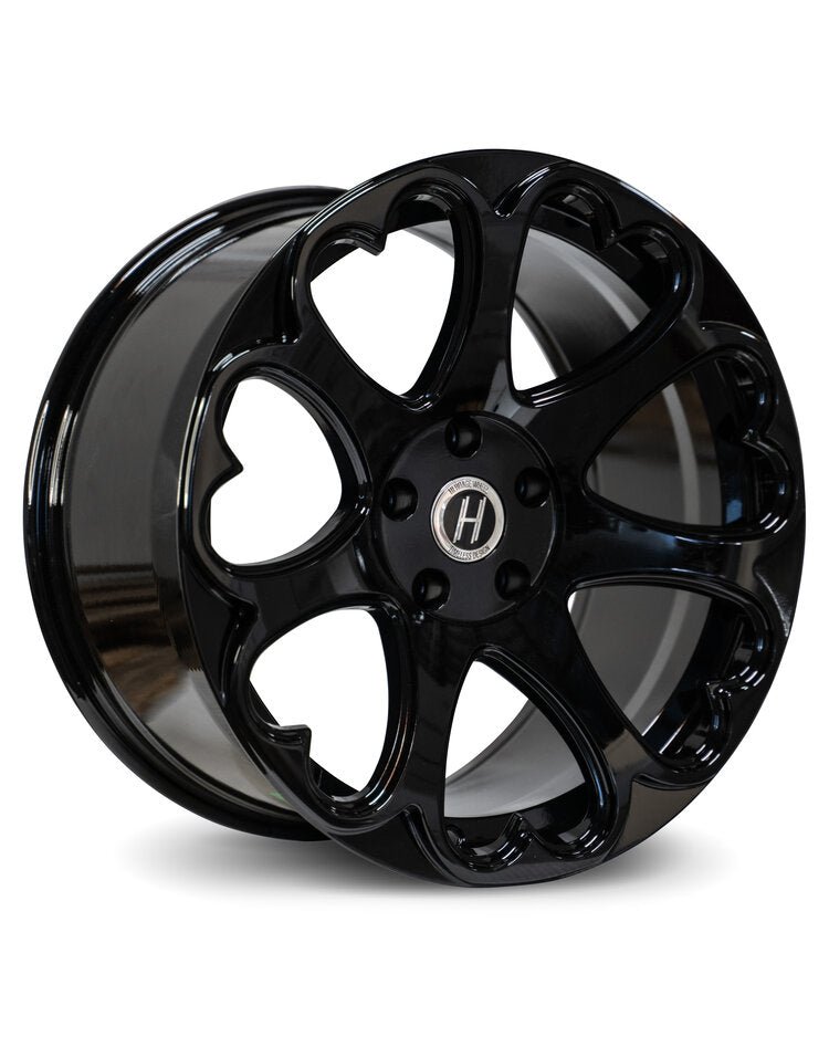 Heritage Wheel Kokoro Monoc 20X9 5X108 (Custom Drill) Et25 73.1 Black