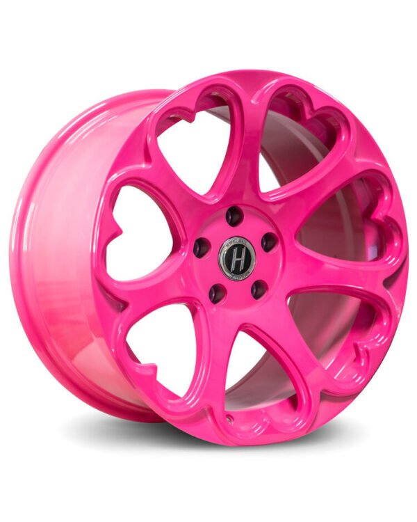 Heritage Wheel Kokoro Monoc 20X9 5X115 (Custom Drill) Et25 73.1 Pink