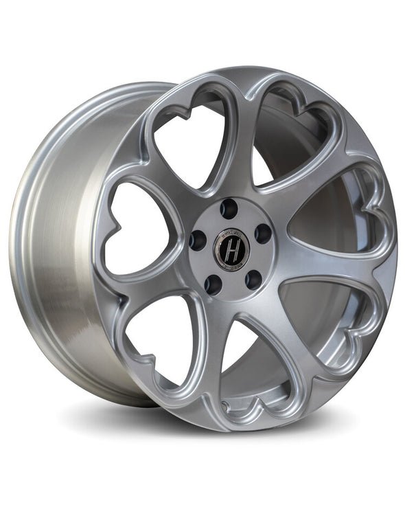 Heritage Wheel Kokoro Monoc 17X8 5X120 (Custom Drill) Et25 73.1 Silver