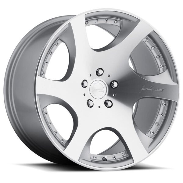 MRR VP3 20x10.5 5x120 ET20 72.6 Silver Machine Face
