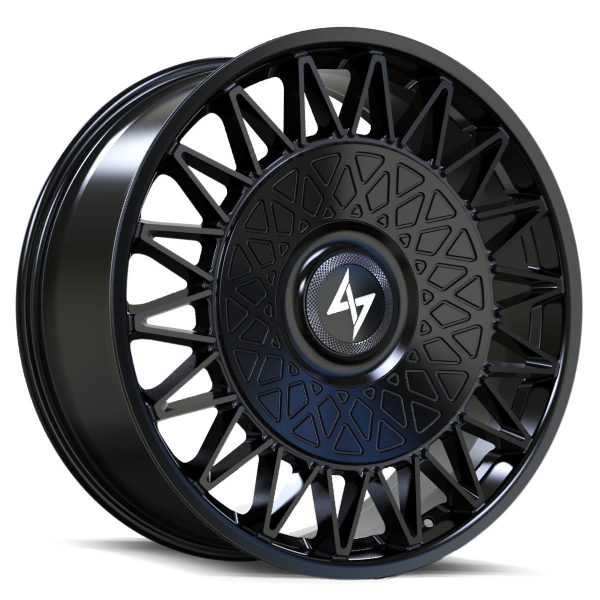 Sentali Luxx Crown 22×9 5×112/5×115 ET25 Gloss Black