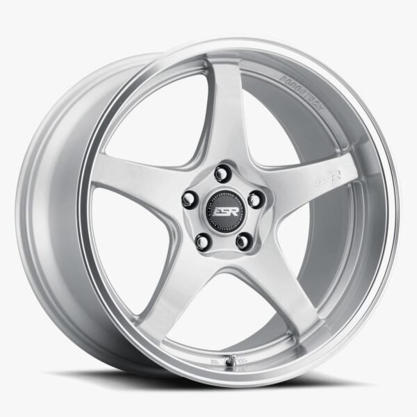 ESR AP5 18x9.5 5x110 (Custom Drill) ET35 Hyper Silver / Machined Lip