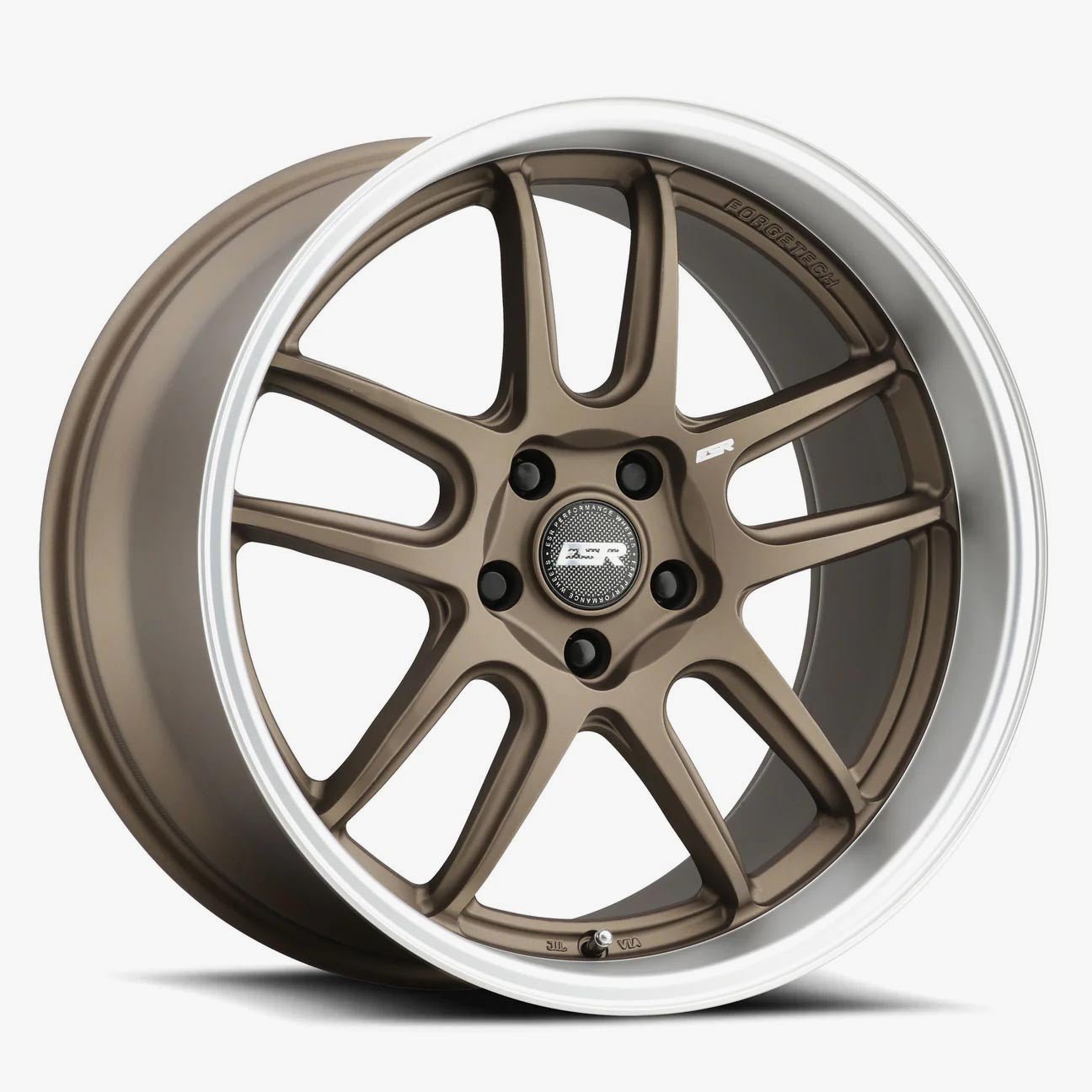 ESR AP8 19×11 5×110 (Custom Drill) ET22 Matte Bronze / Machined Lip