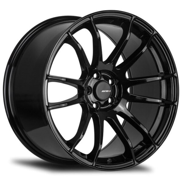 AVID.1 AV-20 18x8.5 5X100 ET33 73.1 Gloss Black - Image 2
