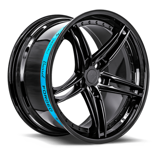 Sentali Barrel Forged SB3 22×9.5 5×120 ET35 72.6 Gloss Black Lip / Matte Black Centre