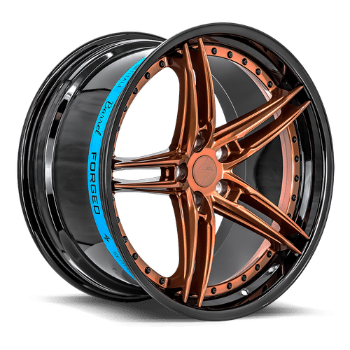 Sentali Barrel Forged SB3 20×9 5×127 ET35 71.6 Gloss Black Lip / Gloss Bronze Centre