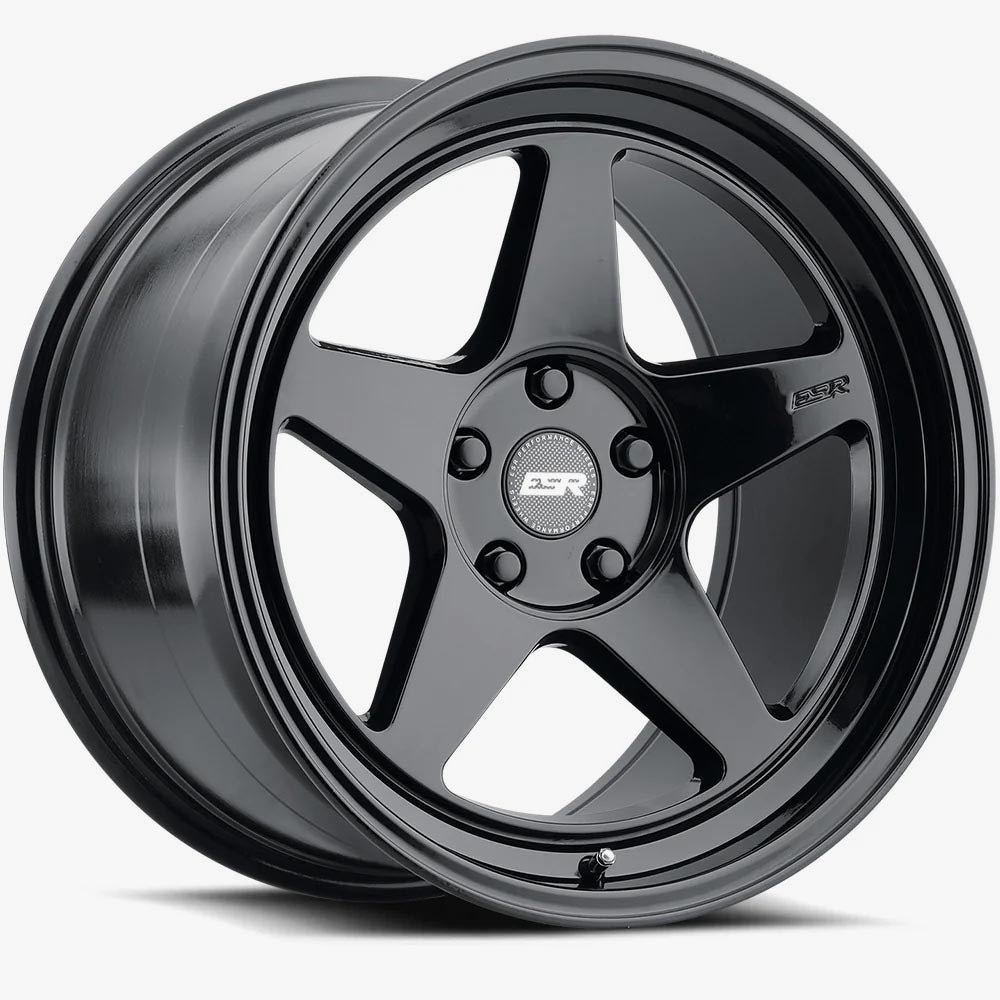 ESR CR5 18×9.5 5×120.6 (Custom Drill) ET35 Gloss Black