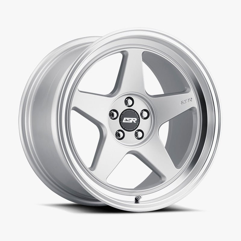 ESR CR5 19×11 5×120 ET25 Hyper Silver / Machined Lip