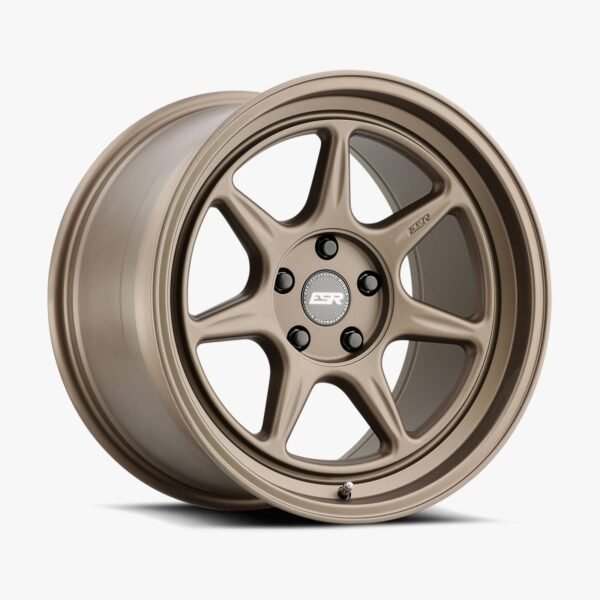ESR CR7 18x9.5 5x110 (Custom Drill) ET35 Matte Bronze
