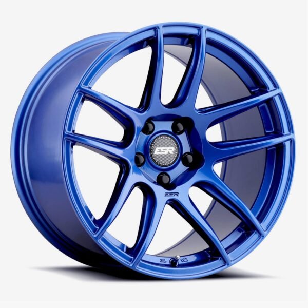ESR CS8 19x10.5 5x110 (Custom Drill) ET30 Gloss Apex Blue