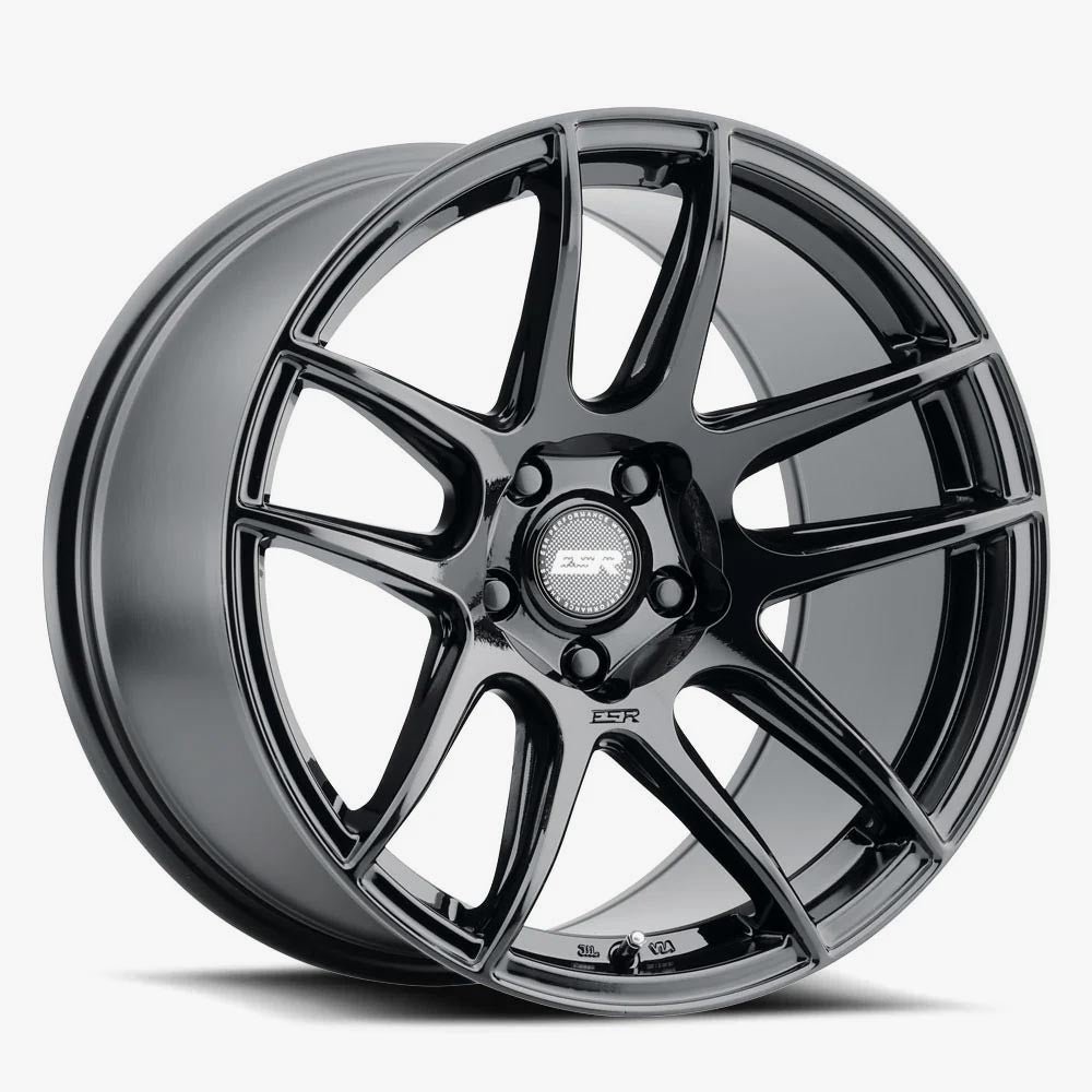ESR CS8 18×8.5 5×110 (Custom Drill) ET30 Gloss Black