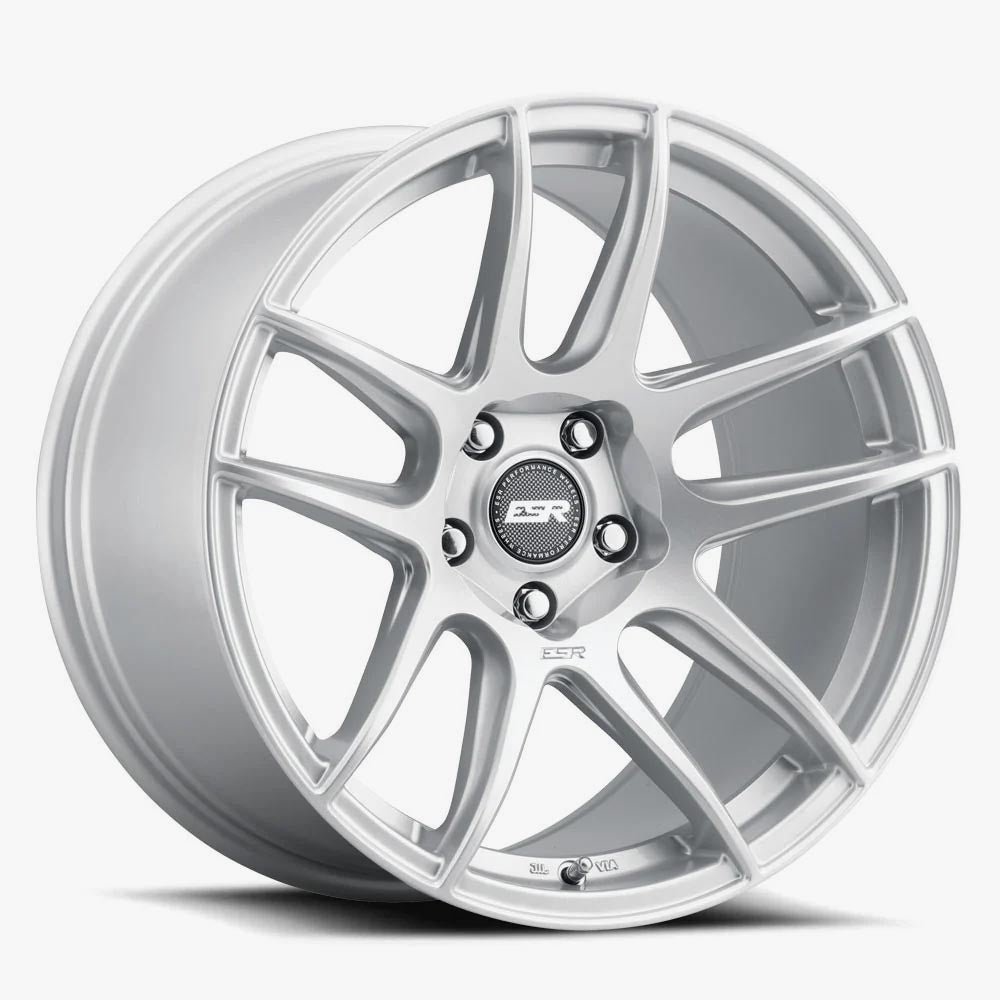 ESR CS8 18×10.5 5×112 (Custom Drill) ET15 Hyper Silver