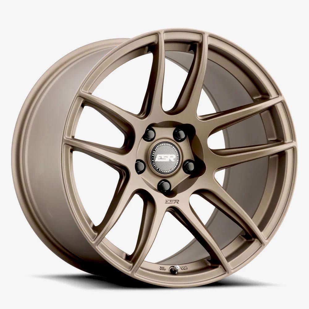 ESR CS8 18×10.5 5×110 (Custom Drill) ET22 Matte Bronze