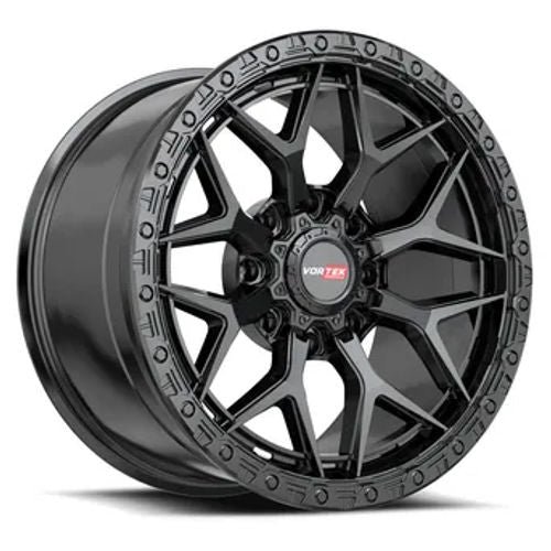 VORTEK VRT-603SB 20×10 6×135/6×139.7 ET-24 106.1 Satin Black