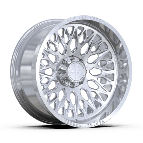 Sentali Forged SF6BRM 22×10 8×165.1 ET-24 125.2 Brushed Milled