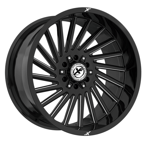 XF OFFROAD XF-239 20×10 8×165.1/8×180 ET-12 Gloss Black Milled