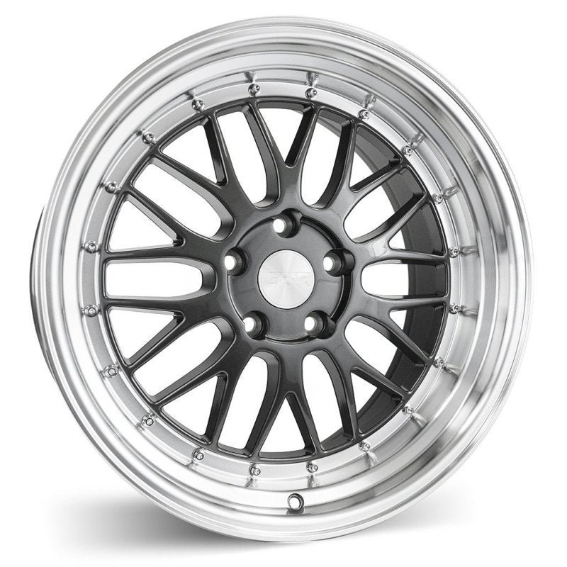 ESR SR05 18×10.5 5×114.3 ET22 Gloss Graphite / Machined Lip