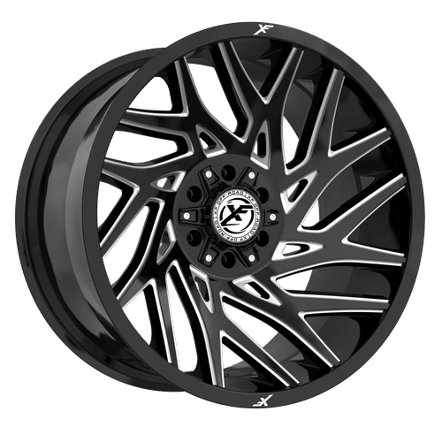 XF OFFROAD XF-229 20×9 6×135/6×139.7 ET12 Gloss Black Milled