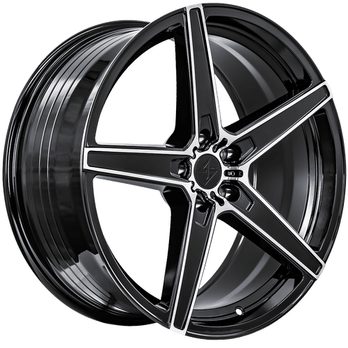 Sentali Street SS4 22×9.5 5×114.3 ET35 73.1 Gloss Black Machined