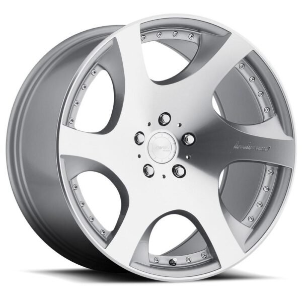 MRR VP3 19x8.5 5x100 - 5x120.7 ET15-45 73.1 Silver Machine Face