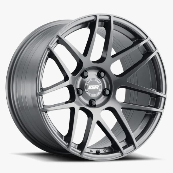 ESR RF1 18x10.5 5x115 (Custom Drill) ET22 Gloss Graphite