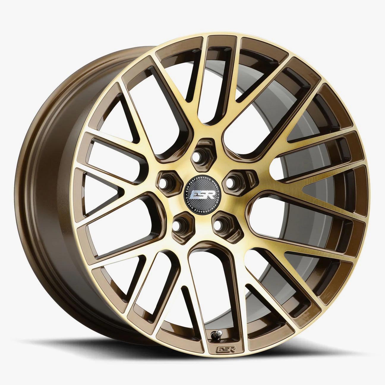 ESR RF11 19×10.5 5×110 (Custom Drill) ET22 Gloss Brushed Bronze