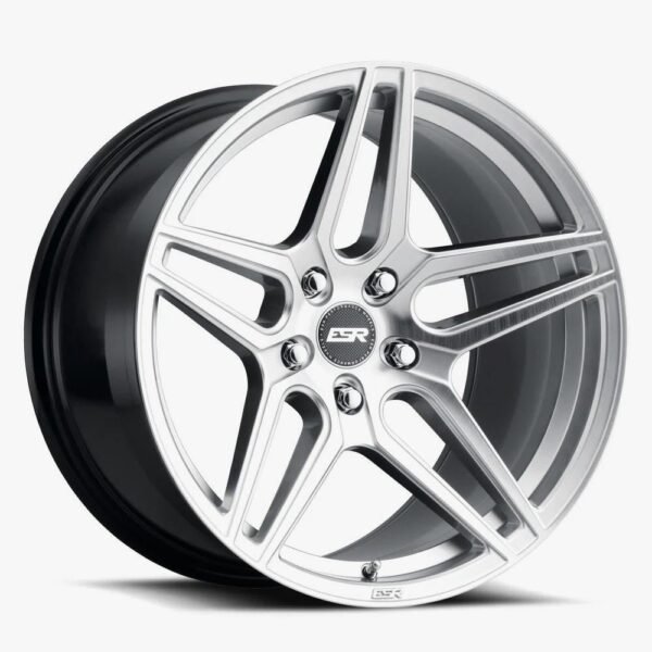 ESR RF15 19x8.5 5x120.6 (Custom Drill) ET30 Brushed Hyper Silver