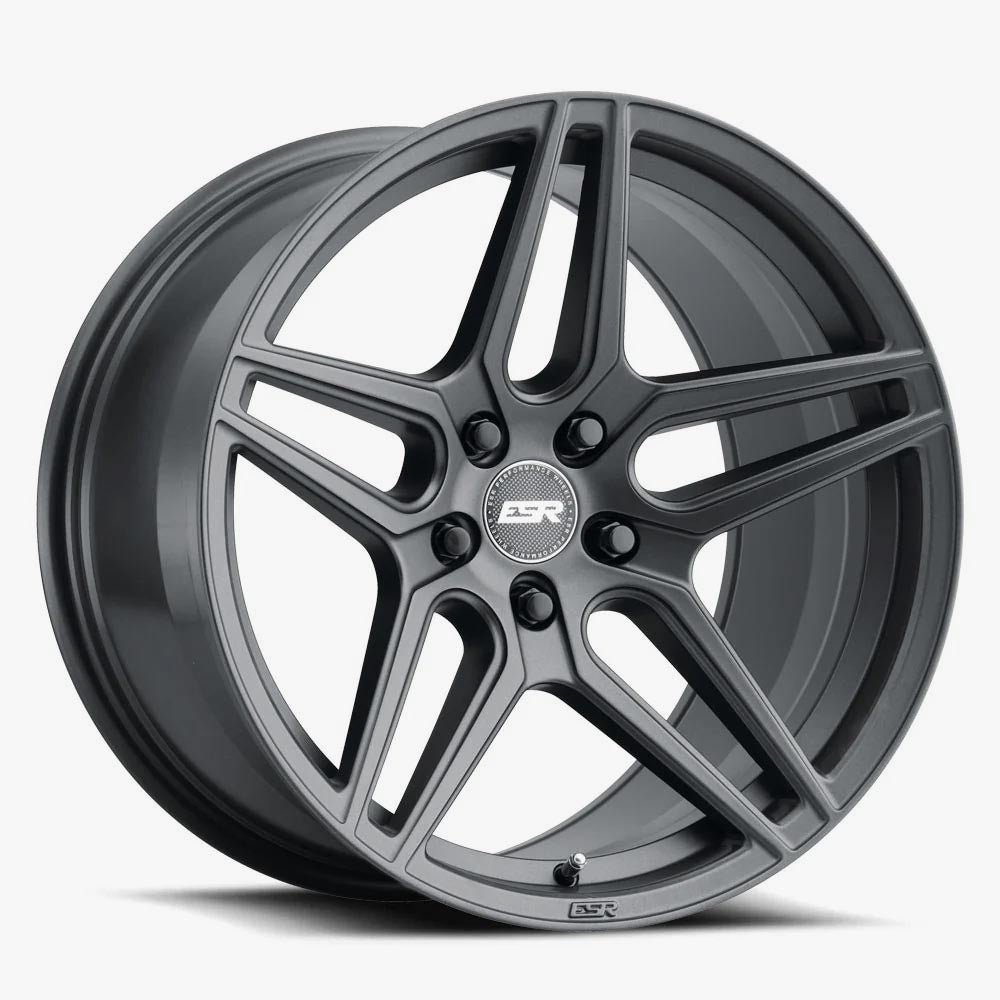 ESR RF15 19×9.5 5×115 (Custom Drill) ET35 Matte Graphite