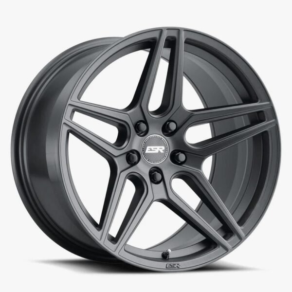 ESR RF15 20x9.0 5x120.6 (Custom Drill) ET35 Matte Graphite