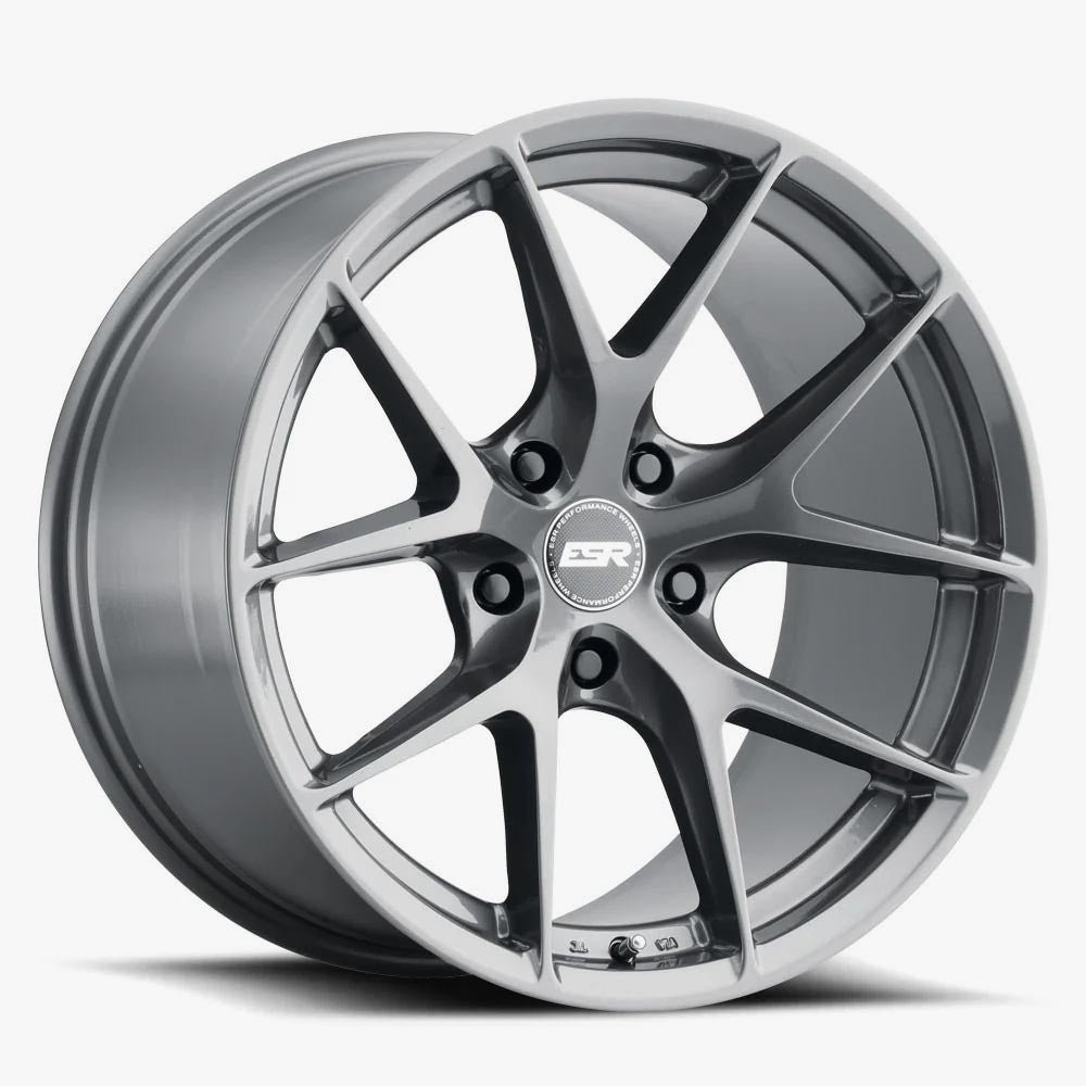 ESR RF2 19×9.5 5×120.6 (Custom Drill) ET22 Gloss Graphite