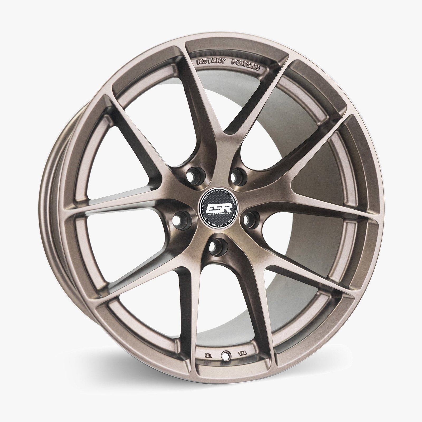 ESR RF2 18×8.5 5×110 (Custom Drill) ET30 Matte Bronze