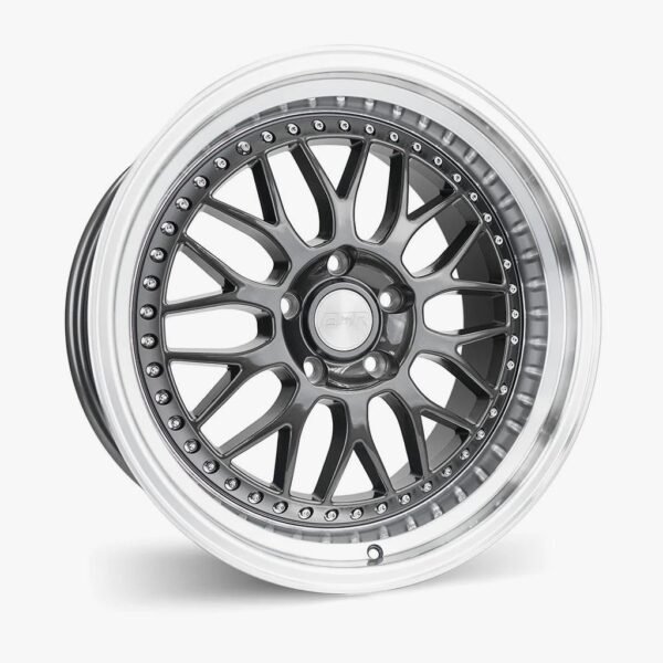 ESR SR01 19x8.5 5x120.6 (Custom Drill) ET30 Gunmetal / Machined Lip